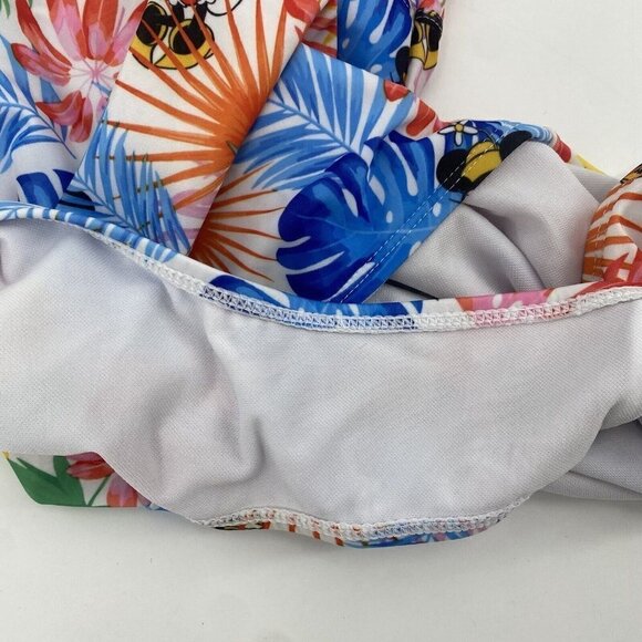 Disney Women's Size M Minnie Mouse One Piece Swimsuit 50+SPF Colorful - Picture 10 of 11